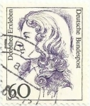 Stamps : Europe : Germany :  MUJERES CÉLEBRES DE LA HISTORIA. DOROTHEA ERXLEBEN, MÉDICO (1719-1762). YVERT DE 1164