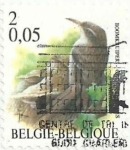 Stamps : Europe : Belgium :  SERIE PÁJAROS, DE ANDRÉ BUZIN. AGATEADOR COMÚN, Certhia brachydactyla. YVERT BE 2918