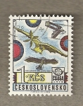 Stamps : Europe : Czechoslovakia :  Artefactos voladores