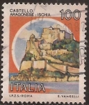 Stamps : Europe : Italy :  Castello Aragonese - Ischia  1980  10 liras