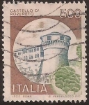 Stamps Italy -  Castello di Rovereto  1980  500 liras