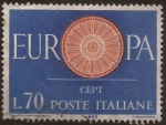 Sellos del Mundo : Europa : Italia : Europa (CEPT)  1960  70 liras