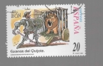 Sellos del Mundo : Europe : Spain : escenas del quijote