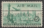 Stamps United States -  Air mail