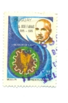 Stamps : America : Uruguay :  CREADOR DE LA UNIVERSIDAD DEL TRABAJO DEL URUGUAY