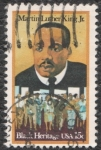 Stamps United States -  Martin Luther King Jr.