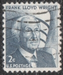 Sellos de America - Estados Unidos -  Frank Lloyd Wright