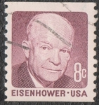 Sellos de America - Estados Unidos -  Eisenhower