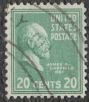 Stamps United States -  James A. Carfield