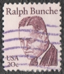 Sellos de America - Estados Unidos -  Ralph Bunche