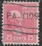 Stamps United States -  William Mckinley