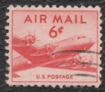 Sellos de America - Estados Unidos -  Air mail
