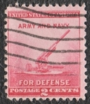 Stamps United States -  Army and navy