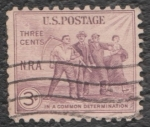Stamps United States -  In a common determination