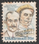 Sellos de America - Estados Unidos -  Orville & Wilbur Wright