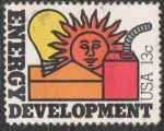 Stamps United States -  Energy development