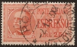 Stamps Italy -  Vittorio Emanuele III. Espresso  1933 2,50 liras