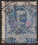 Sellos de Europa - Italia -  Vittorio Emanuele III  1901  25 centesimi