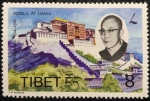 Stamps China -  TIBET 1974