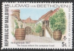 Stamps Maldives -  Ludwig van Beethoven