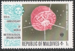 Stamps : Asia : Maldives :  100th anniversary