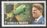 Sellos de Asia - Maldivas -  John F. Kennedy