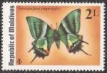 Stamps : Asia : Maldives :  Teinopalpus imperialis
