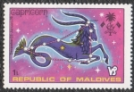 Stamps Maldives -  Capricorn