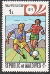 Stamps Maldives -  Fifa world cup