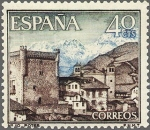 Sellos de Europa - Espa�a -  ESPAÑA 1964 1541 Sello Nuevo Serie Turistica Paisajes y Monumentos, Potes (Santander)
