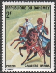 Stamps : Africa : Benin :  Cavaliers Bariba