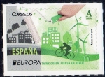 Stamps : Europe : Spain :  5055 - Europa.Piensa en verde.