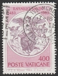 Stamps Vatican City -  744 - 500 Anivº del nacimiento de Raphael