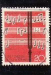 Stamps Germany -  P A R T I T U R A 