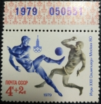 Sellos de Europa - Rusia -  Juegos Olímpicos 80
