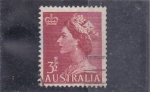 Stamps Australia -  REINA ISABEL II