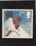 Stamps United Kingdom -  ILUSTRACIÓN NAVIDEÑA