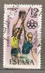 Stamps Spain -  JJOO Montreal (1018)