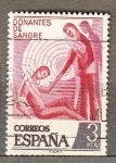 Stamps Spain -  Donantes de Sangre (1019)