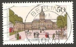 Stamps Germany -  Berlín - 735 - Castillo de Charlottenburg en 1830 