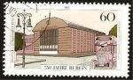 Stamps Germany -  Berlín - 736 - Monumento de Berlín, Turbinenhalle en 1909 