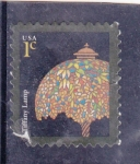 Stamps United States -  LAMPARA TIFFANY
