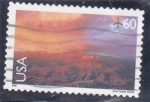 Stamps United States -  PAISAJE- GRAND CANYON-ARIZONA