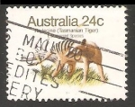 Sellos de Oceania - Australia -  Thylacine (Tasmanian Tiger)