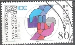 Stamps Germany -  30º Congreso Mundial de la Cámara de Comercio Internacional CCI, Hamburgo.