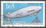 Stamps Germany -  Aviones de correo históricos.Dirigible 