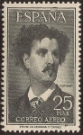 Stamps : Europe : Spain :  Mariano Fortuny  1956  aéreo 25 ptas