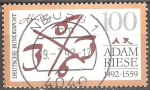 Stamps Germany -  500 Aniv del nacimiento de Adam Riese (matemático).