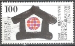 Stamps Germany -  XVII Congreso Internacional de Economía del Hogar, Hanover. 