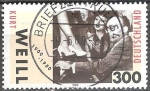 Sellos de Europa - Alemania -  Nacimiento Centenario de Kurt Weill (compositor). 